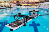 Autonomous boats can target and latch onto each other.