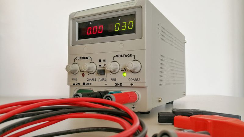 Precise Variable Voltage (V) and Current (I) Power Supply used in Prototyping