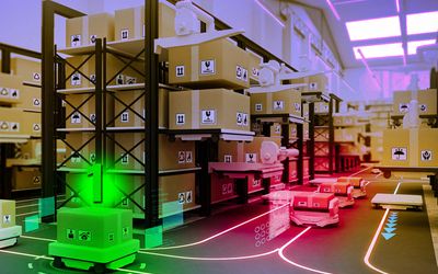 AI system learns to keep warehouse robot traffic running smoothly