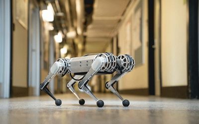 Mini cheetah is the first four-legged robot to do a backflip