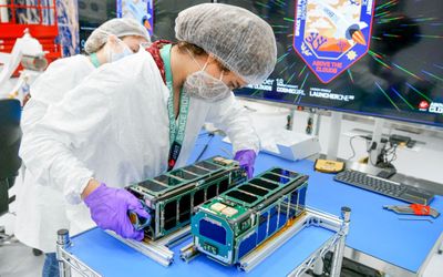 Student-built CubeSats to rendezvous in space
