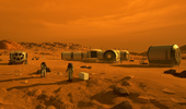 Making Martian Rocket BioFuel on Mars