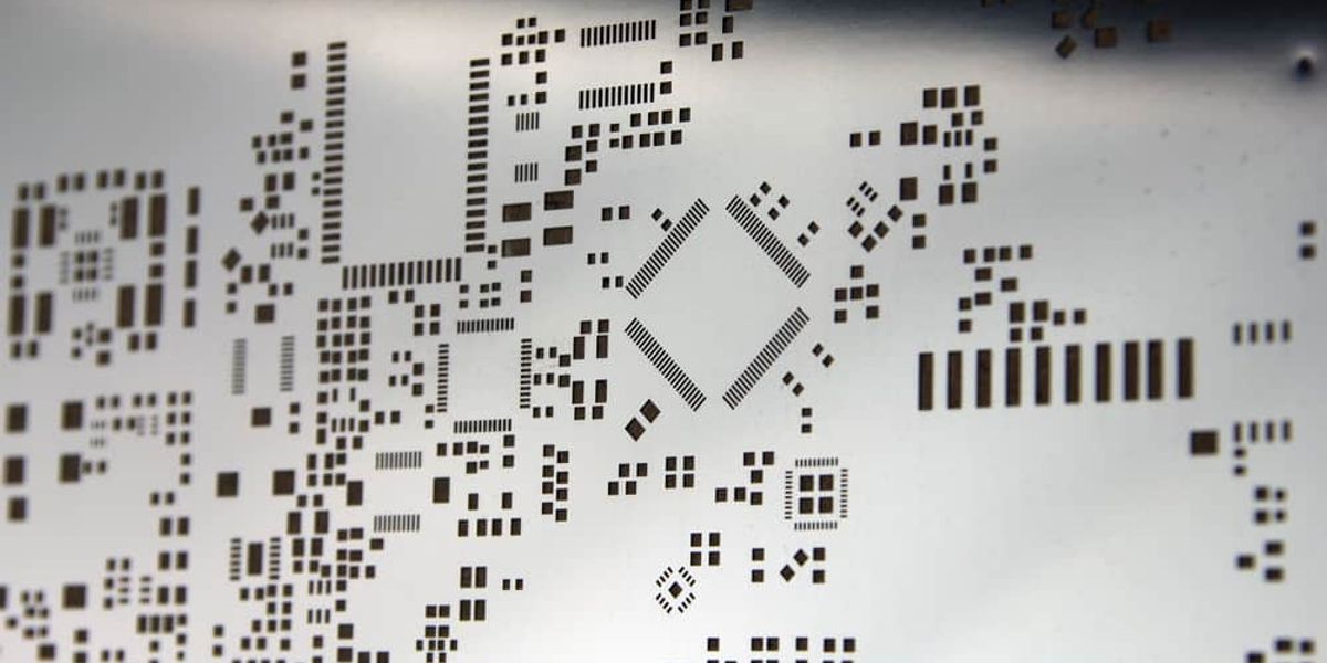 A typical PCB Stencil