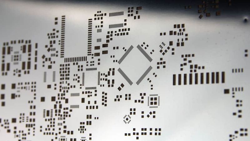 A typical PCB Stencil