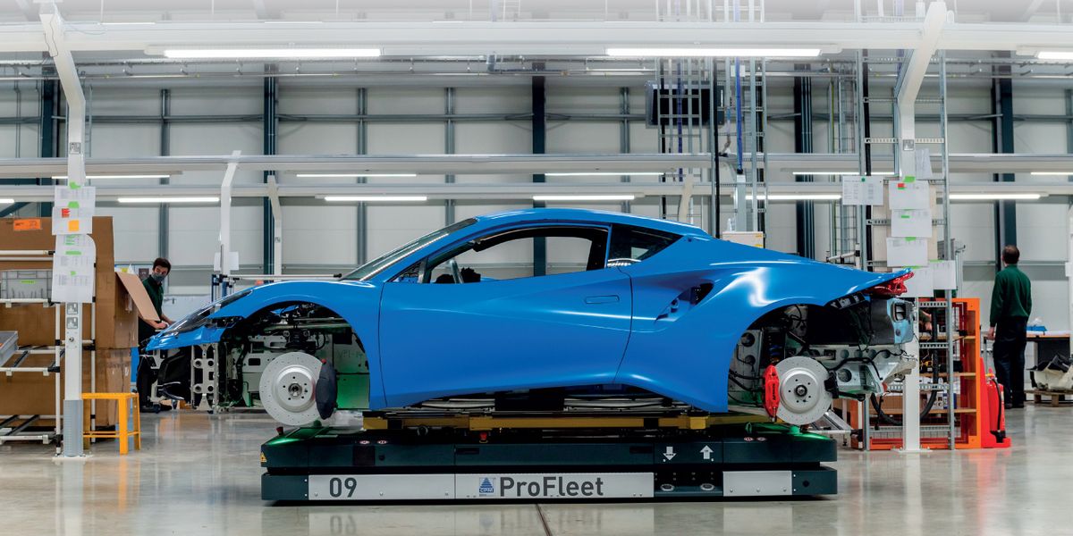 Lotus uses CPM Dürr and Wiferion for its Modernisation in Car Manufacturing