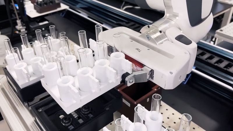 Better battery manufacturing: Robotic lab vets new reaction design strategy