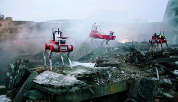 Jueying X20 Robot Dog Hazard Detection Rescue Solution