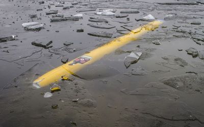 On an icy mission: DFKI researchers test extraterrestrial under-ice navigation in northern Swedish National Park