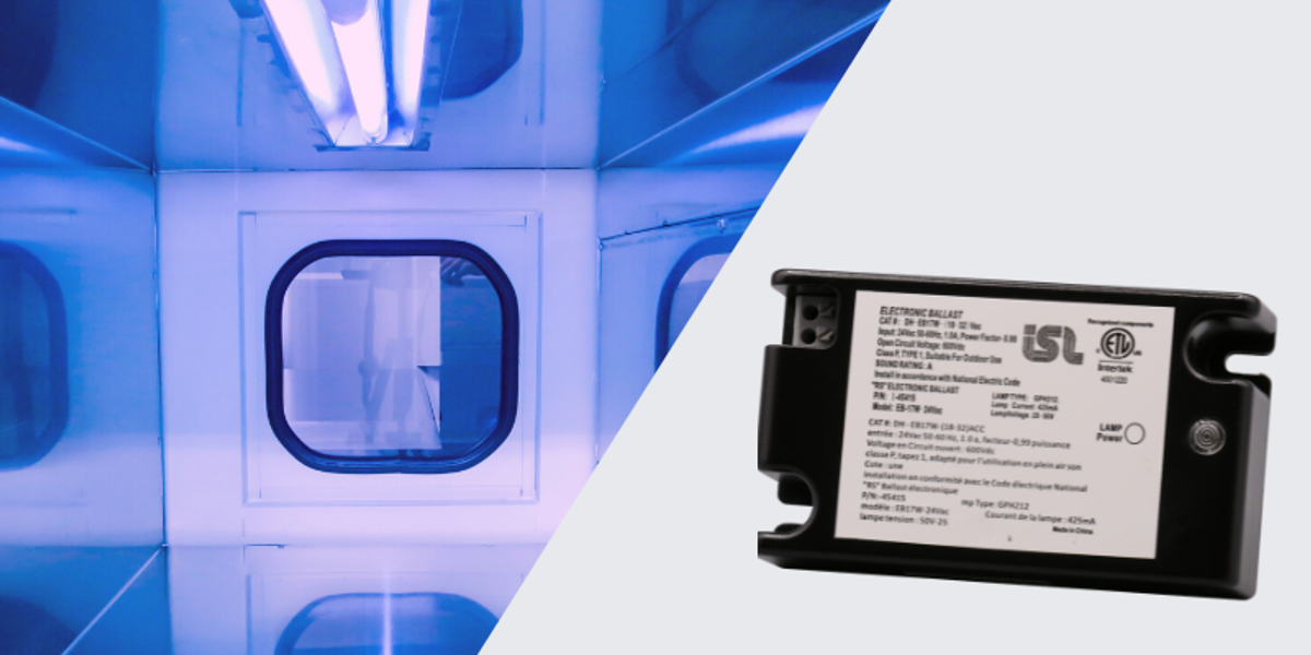 24VAC Ballast for UVC Lamps