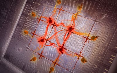 Scientists tune the entanglement structure in an array of qubits