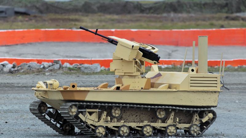 The Rise of Robots in Defence