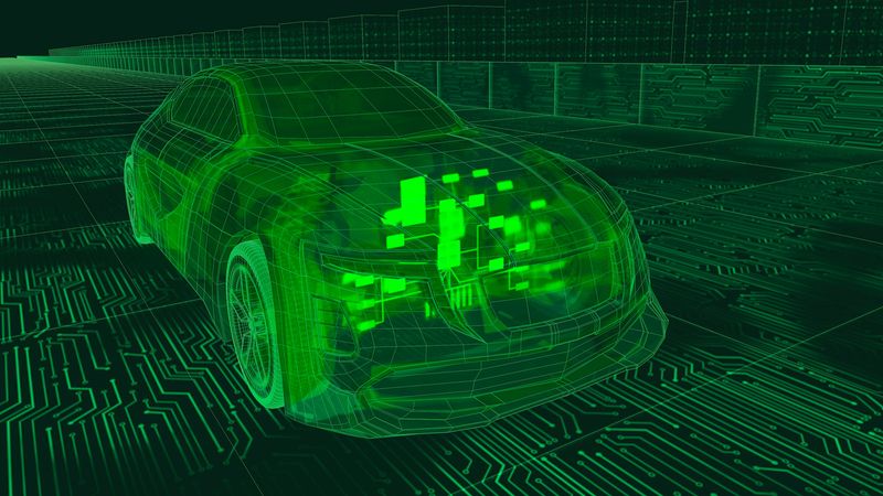 One kind of software-defined vehicle architecture as represented by AUTOSAR, the global partnership of companies in the automotive and software industries collaborating to develop and establish a standardized software framework and vehicle E/E system open architecture. (AUTOSAR/Elektrobit)