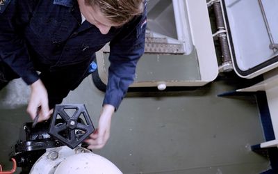 On-Demand Spare Parts: The Royal Netherlands Navy's 3D Printing Solution