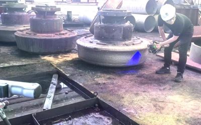 3D Scanning for Grinding Roller Shell Inspection: Enhancing Efficiency, Precision, and Repair Quality