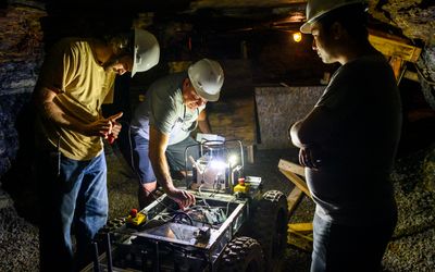 Carnegie Mellon and Oregon State Robotics Team prepares for subterranean challenge