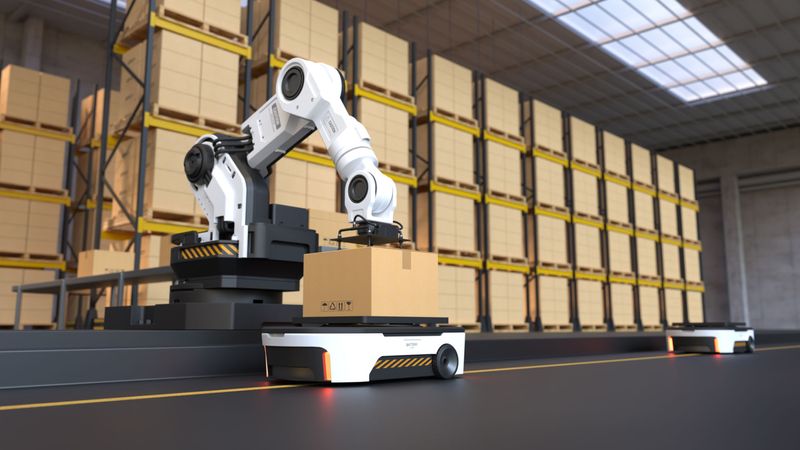 Autonomous Robot Transportation in Warehouses