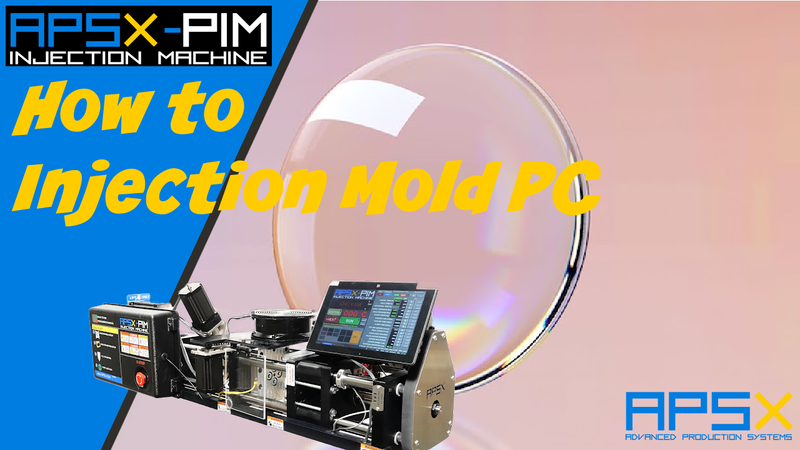 How to injection mold polycarbonate