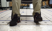Toe-tapping test evaluates fall risk in Parkinson's patients