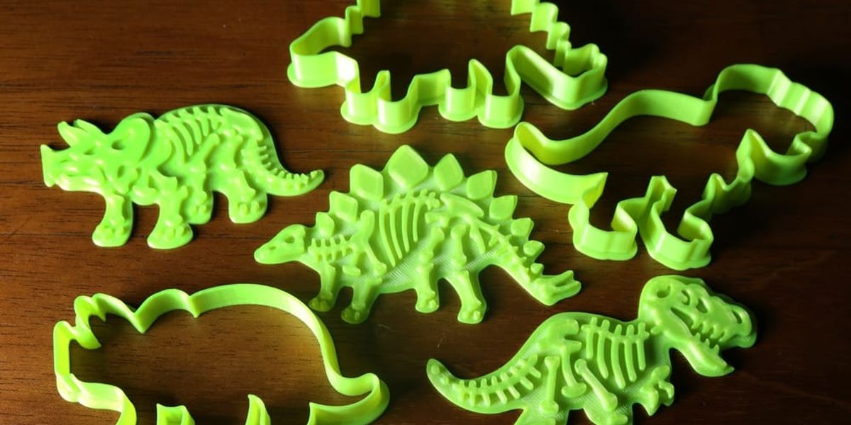 Follow our tips to ensure that 3D printed kitchenware, such as these cookie cutters, are food-safe