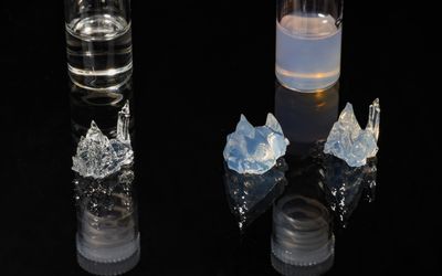 Objects can now be 3D-printed in opaque resin