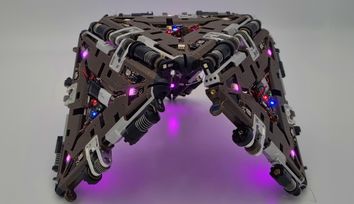 Resource-sharing boosts robotic resilience
