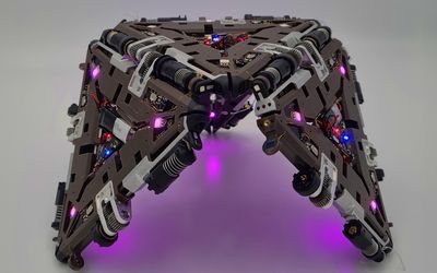 Resource-sharing boosts robotic resilience