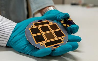 Four terminal perovskite-silicon PV tandem devices hit 30 percent efficiency