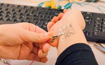 Printed Tattoo Electrodes: Cutting-Edge Biomedical Monitoring