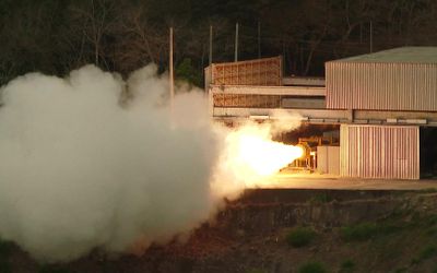 Successful static firing test with DLR involvement