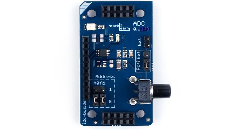 ADC Module using I2C interface