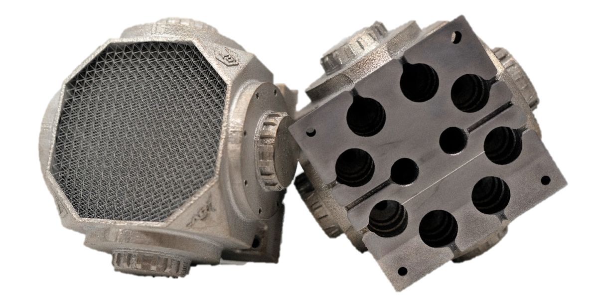 Aerojet Rocketdyne's 3D Printed Quad Thruster Enables Low-Cost Space Exploration