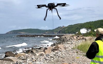 Advanced drone technology streamlining mine clearance