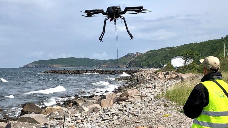 Drone technology from DTU spinout streamlining mine clearance