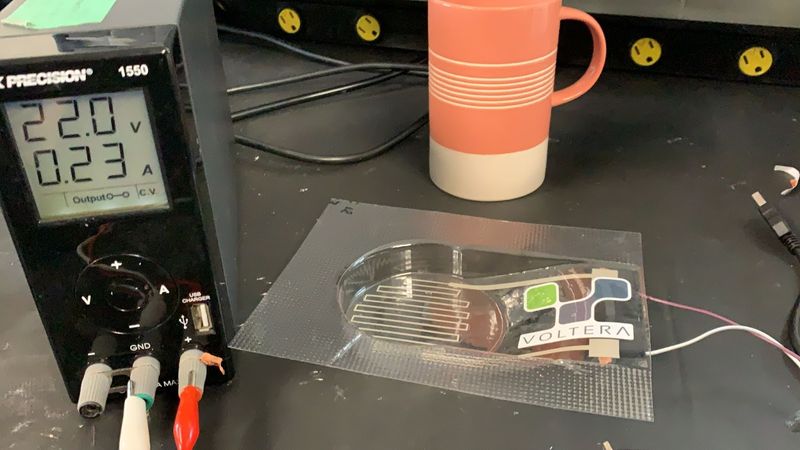 Warming Your Coffee with In-Mold Structural Electronics