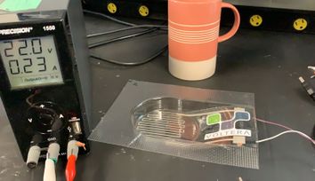 Warming Your Coffee with In-Mold Structural Electronics