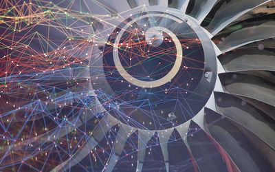 Discovering materials for gas turbine engines through efficient predictive frameworks