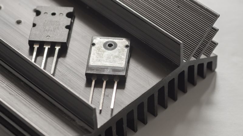 Two High-Power MOSFET Transistors Packaged in a TO-247 Case