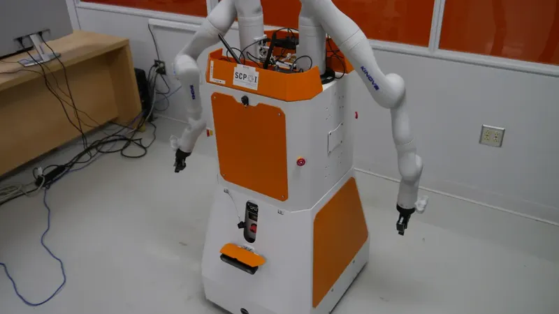 Dual Manipulator Rosie The Robot Used for Industry 4.0 Research