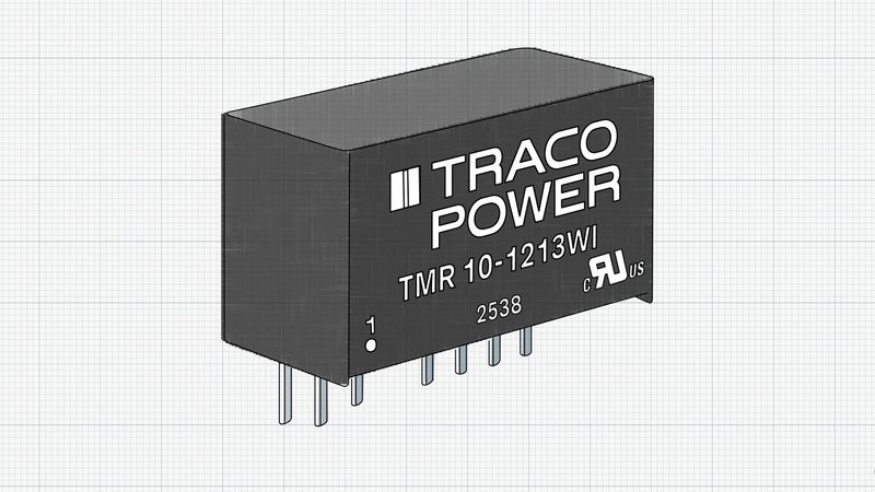Regulated DC/DC converter | Source: Traco Electronics AG