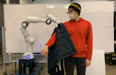 Podcast: Climate Change AI, Robots Getting You Dressed, Drones Evacuating Nursing Homes