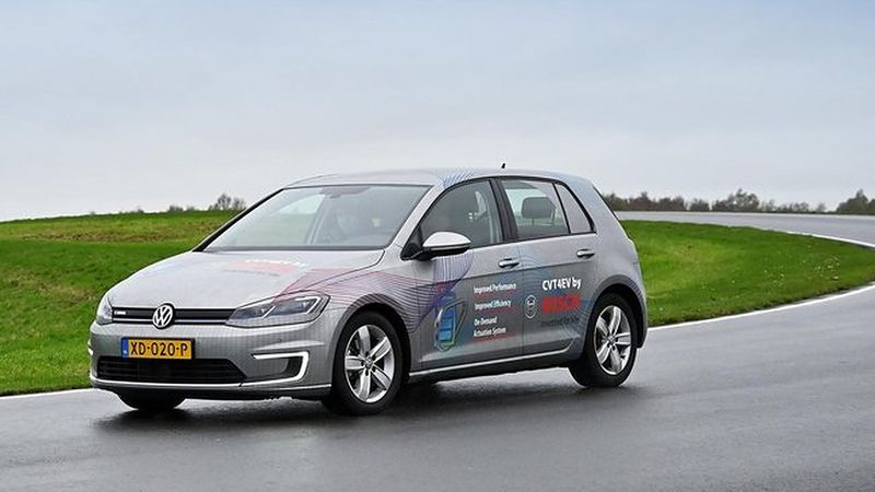 Test car with CTV4EV (photo: Bosch)