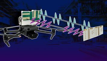 Engineers enable a drone to determine its position in the dark and indoors