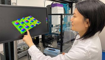 Artificial skin sweats on command