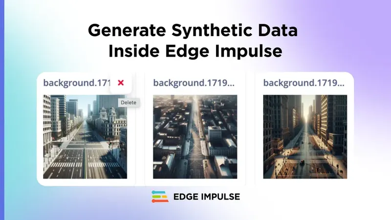 Introducing Synthetic Data Generation in Edge Impulse