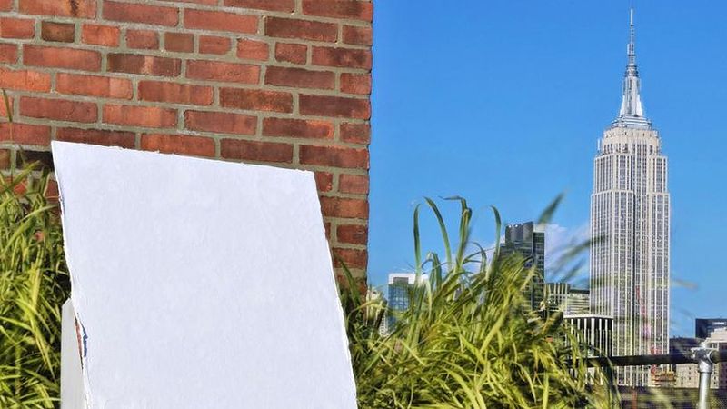 When exposed to the sky, the porous polymer PDRC coating reflects sunlight and emits heat to attain significantly cooler temperatures than typical building materials or even the ambient air.