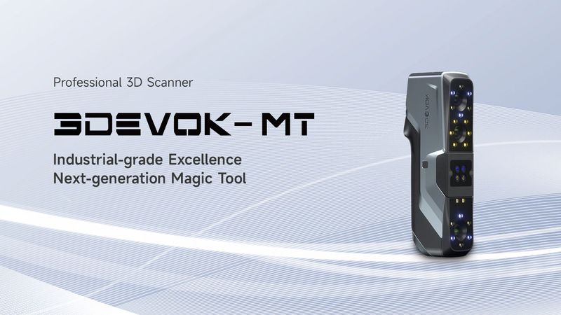 SCANTECH Announces the Launch of the 3DeVOK MT Professional 3D Scanner