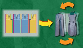 New software designs eco-friendly clothing that can reassemble into new items