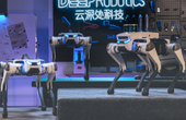 Quadruped robot with advanced front flipping mobility