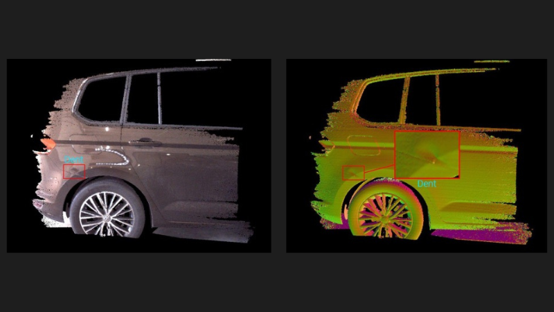 Automated inspection of cars