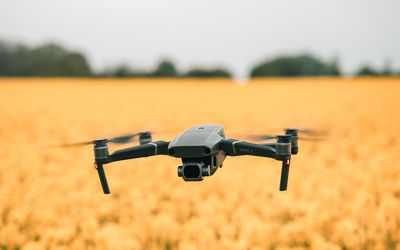 Using drones in agriculture and irrigation